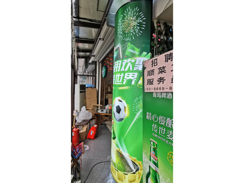 卡布灯箱-包柱子
